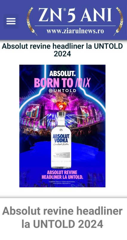 Absolut Born to Mix: The Ultimate Festival Activation